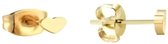 Aramat Jewels - Oorbellen - Zilverkleur / 3mm - Zilverkleur - - - Cadeau
