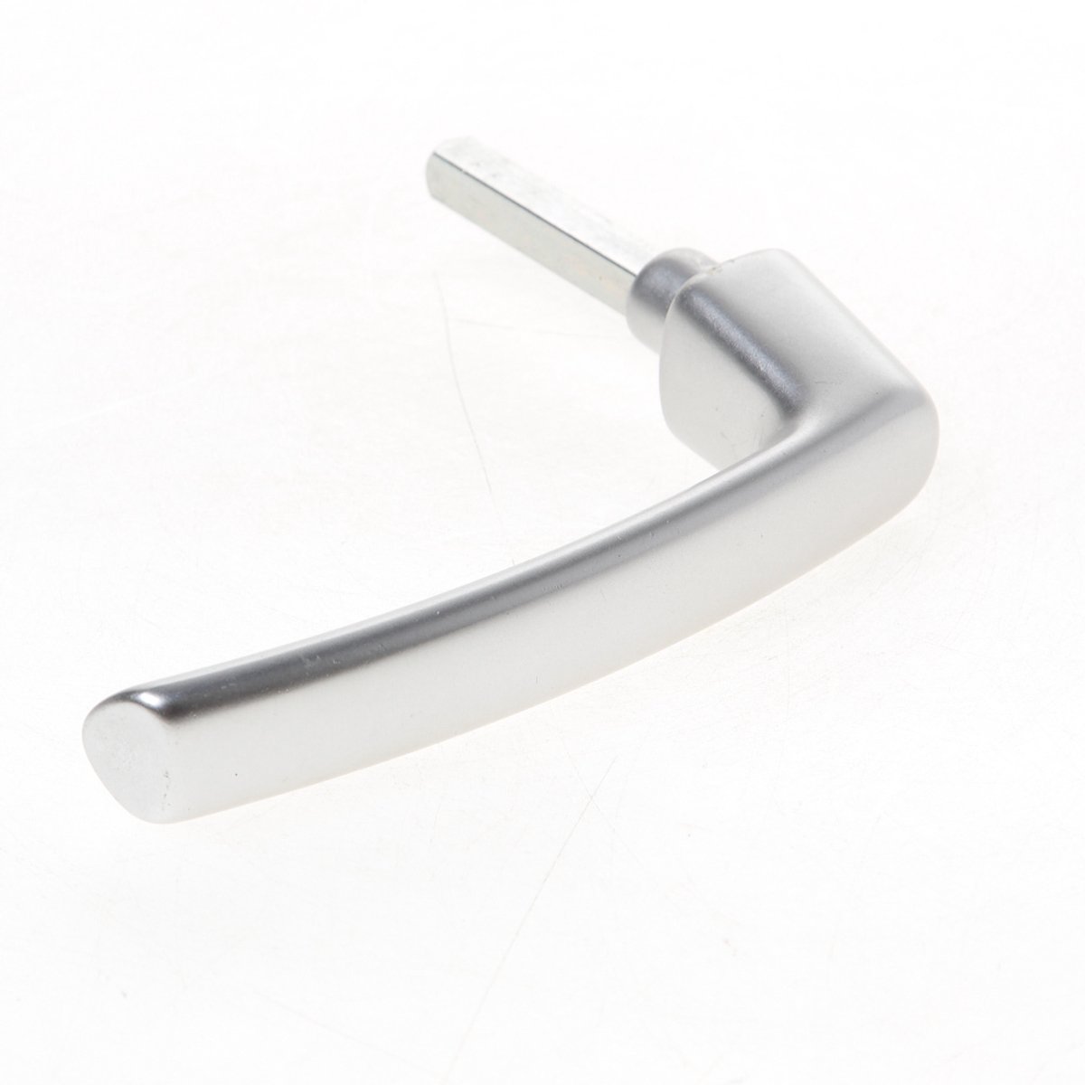 Raamgreep insteek stift 7mm lengte 43 tbv rozet f1