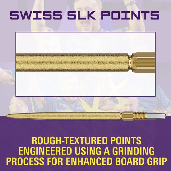 Target Swiss Points SLK Gold Luke Littler - 42mm van Target — afbeelding 3