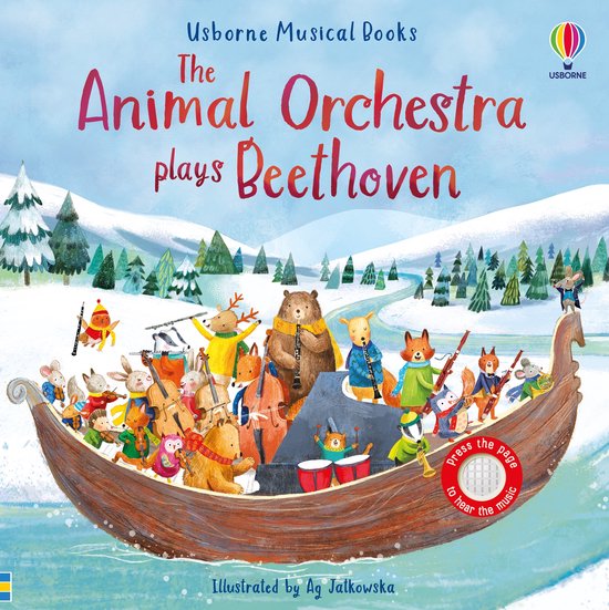 Musical Books-The Animal Orchestra Plays Beethoven - cover