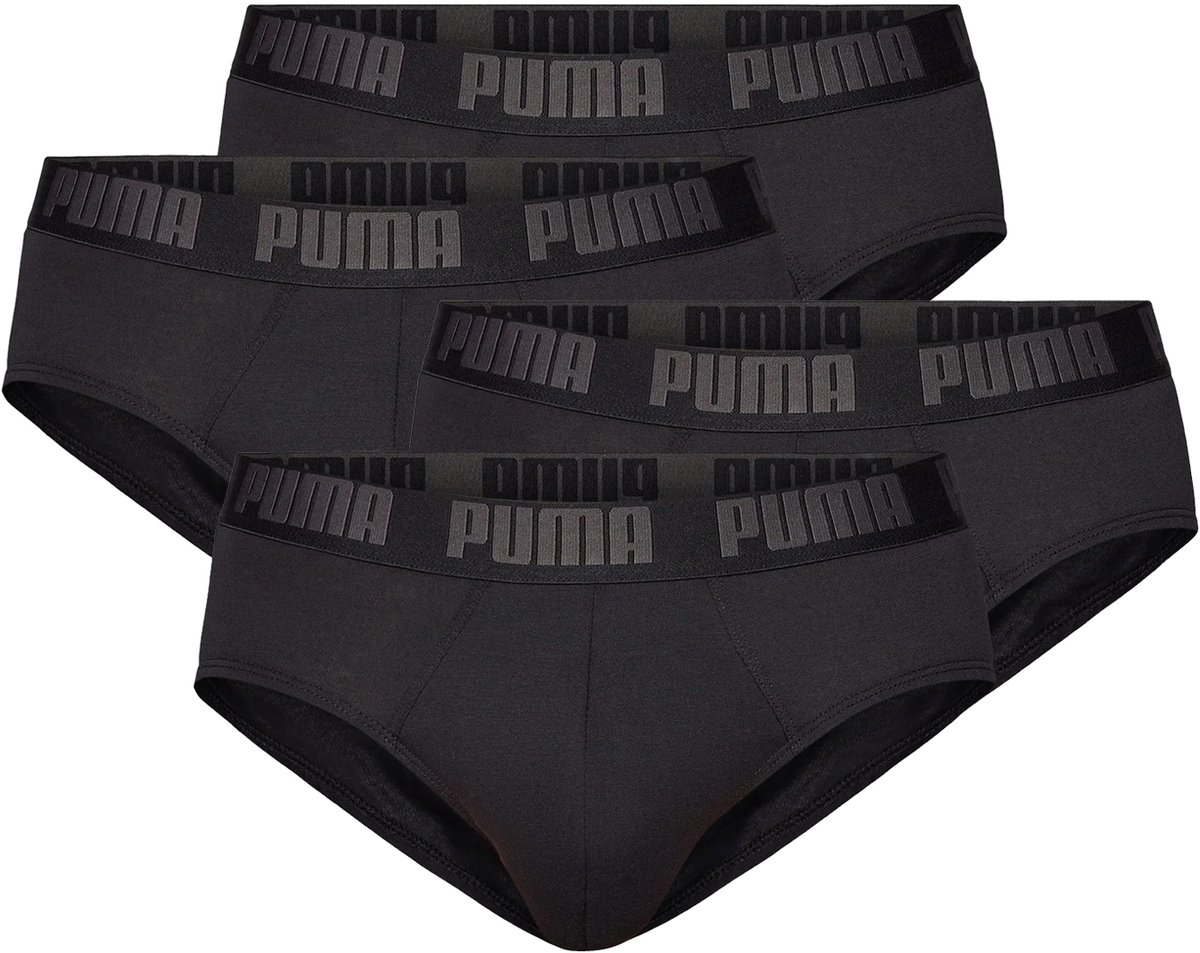 Puma Basic Brief Heren Herenondergoed Broekondergoed, set van 4