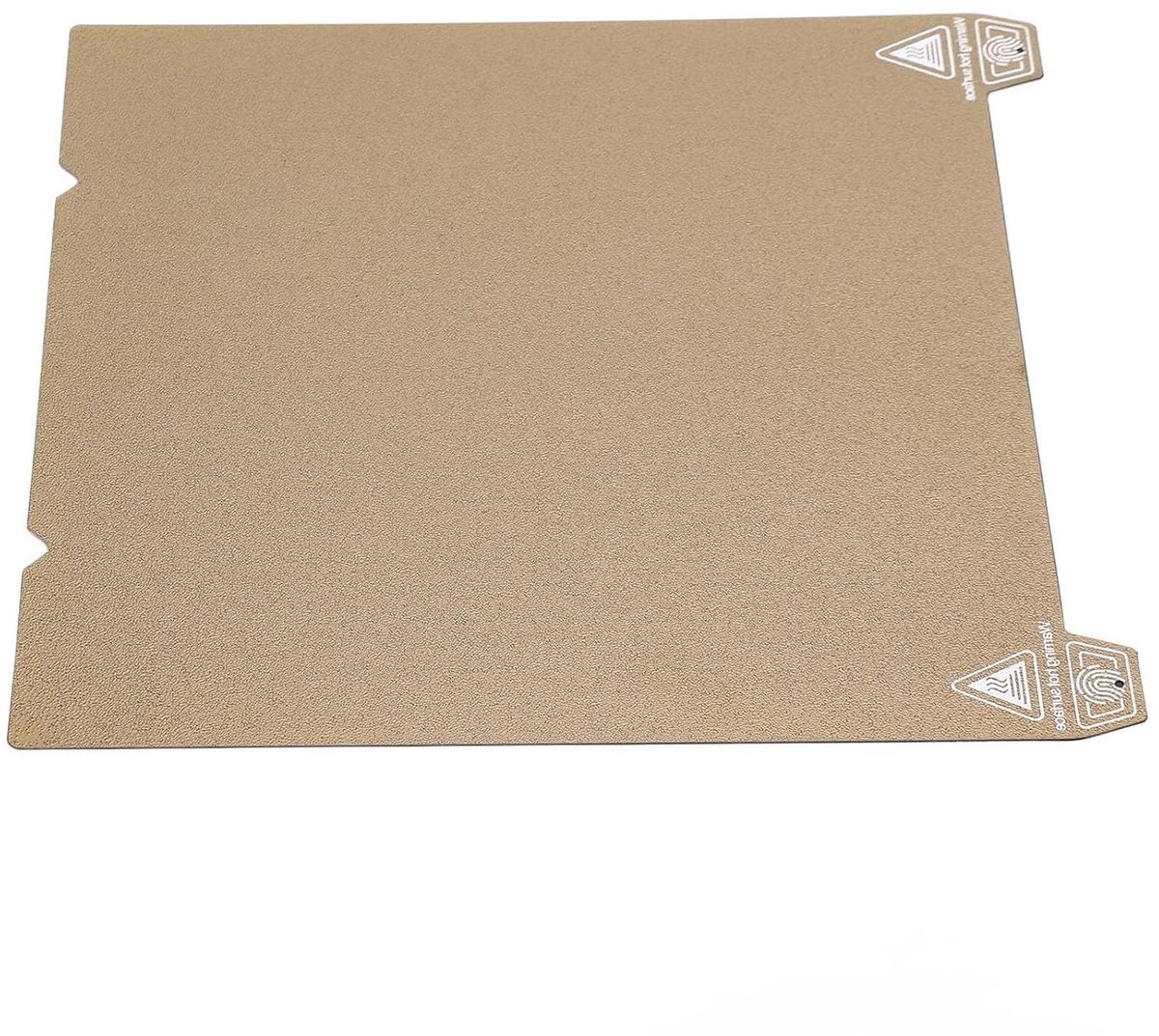 235x235mm Flexibele PEI-plaat met Verenstaal Magnetische Sticker voor Verwarmd Bed - Vervangingsaccessoire voor Ender 3 en Ender 5