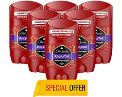 Old Spice RockStar Deo Sticks - Voordeelverpakking 6 Stuks