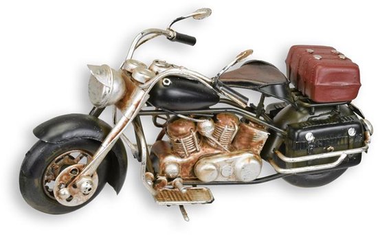 Motorfiets Miniatuur Tin Blik Handgemaakt Retro Motor Model motorfiets-miniatuur-tin-blik-handgemaakt-retro-motor-model