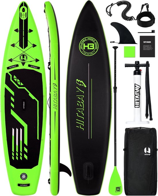 Stand Up Paddle Board in set voor jongeren en kinderen, SUP-boardset incl. complete accessoires, 75 kg/80 kg/120 kg, Kids SUP-board opblaasbaar