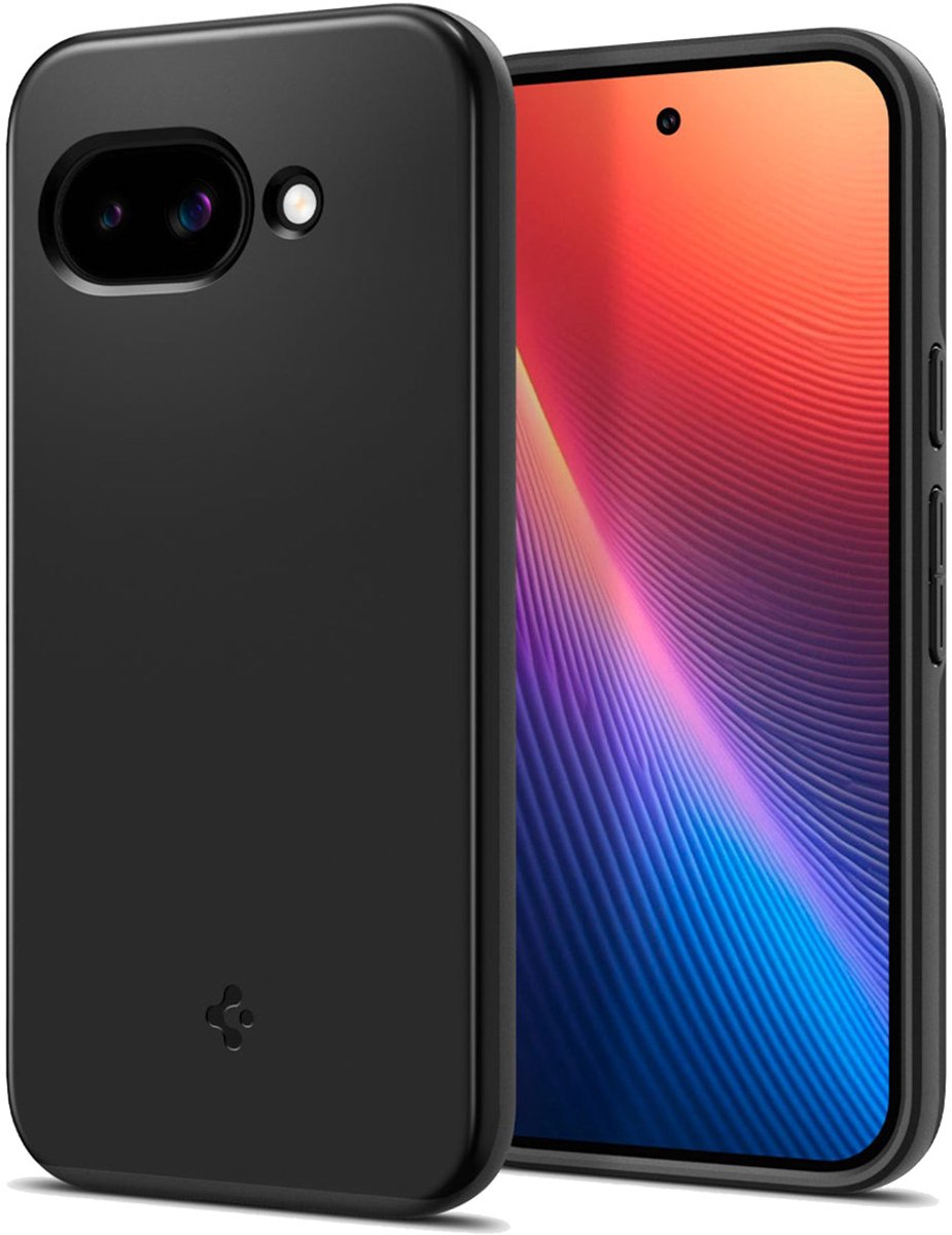 Spigen Thin Fit Backcover geschikt voor MagSafe voor de Google Pixel 9A - Zwart