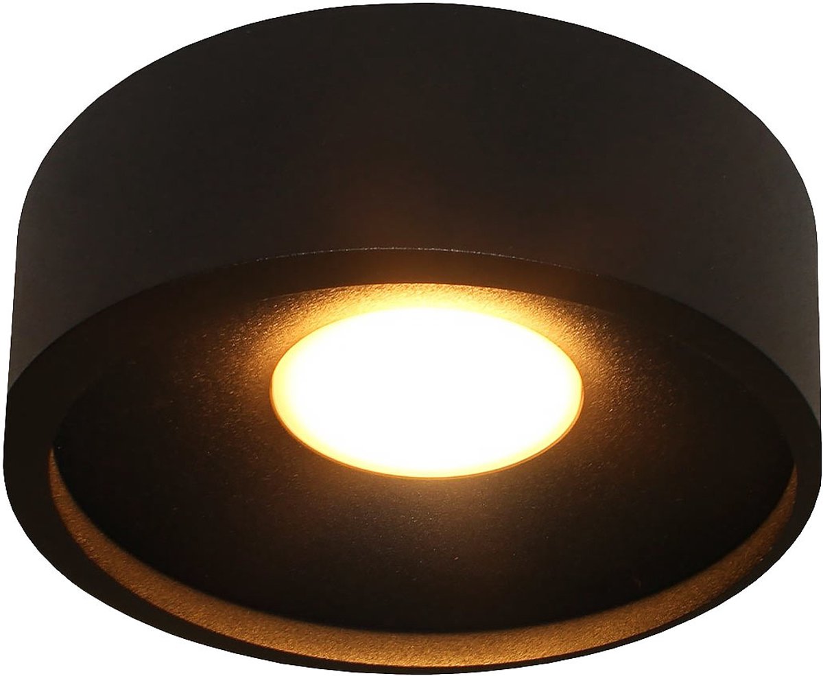 Artdelight - Plafondlamp Orlando - Zwart - LED 10W 2700K - IP20 - Dimbaar > spots verlichting led | plafonniere led zwart | led lamp | opbouwspot led