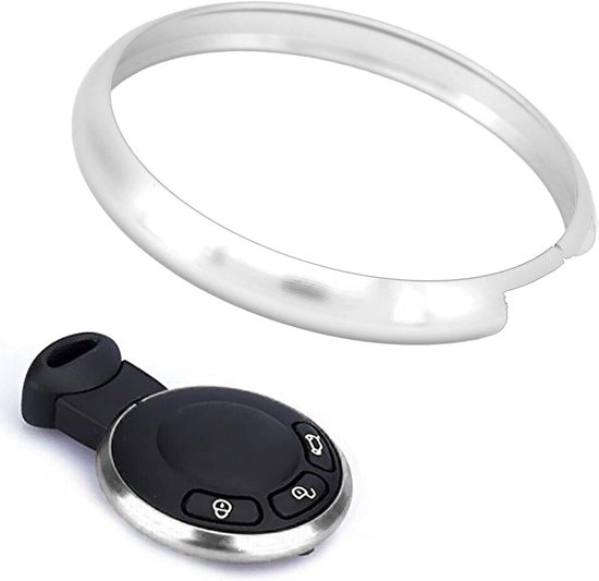 Pink Or Purple Metal Ring Trim For MINI Cooper Smart Key Fob – R55, R56, R57, R58, R59, R60 Models