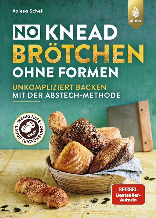No-Knead-Brötchen ohne Formen - cover