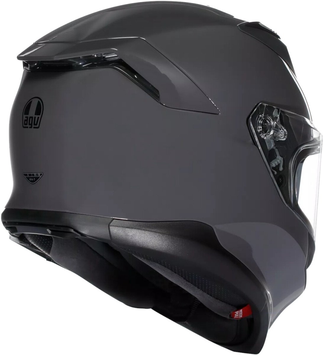 AGV K7 Mono Evo Nardo Grey - Maat XL - Integraal helm - Scooter helm - Motorhelm - Grijs - Scooterhelmen mannen en vrouwen. – foto 6