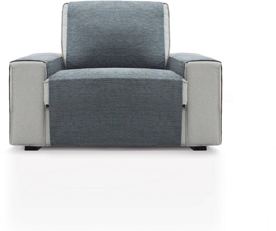 FAVERTI® Super elastische stoelbekleding voor oorfauteuils, 1-zits, 70 tot 100 cm, model Novele, beige, hoogwaardige bescherming van jacquardweefsel, katoengevoel, oorfauteuilbescherming