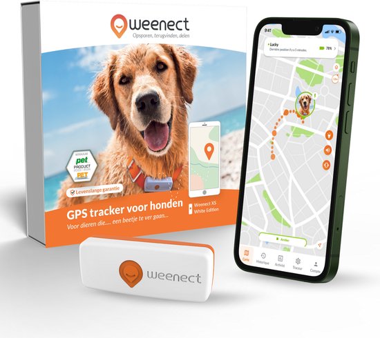 Weenect Gps Tracker Dog White