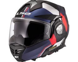 LS2 FF901 Advant X Ultra Blauw Rood 06 Systeemhelm - Maat L - Helm