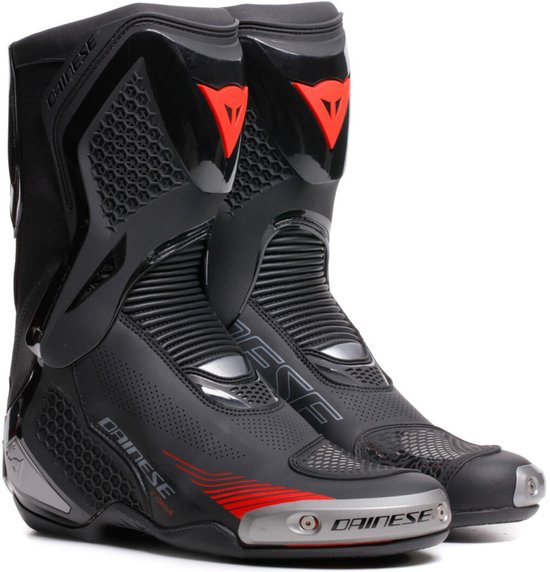 Dainese Torque 4 Air Zwart Lava Rood Motorlaarzen - Maat 47 - Laars