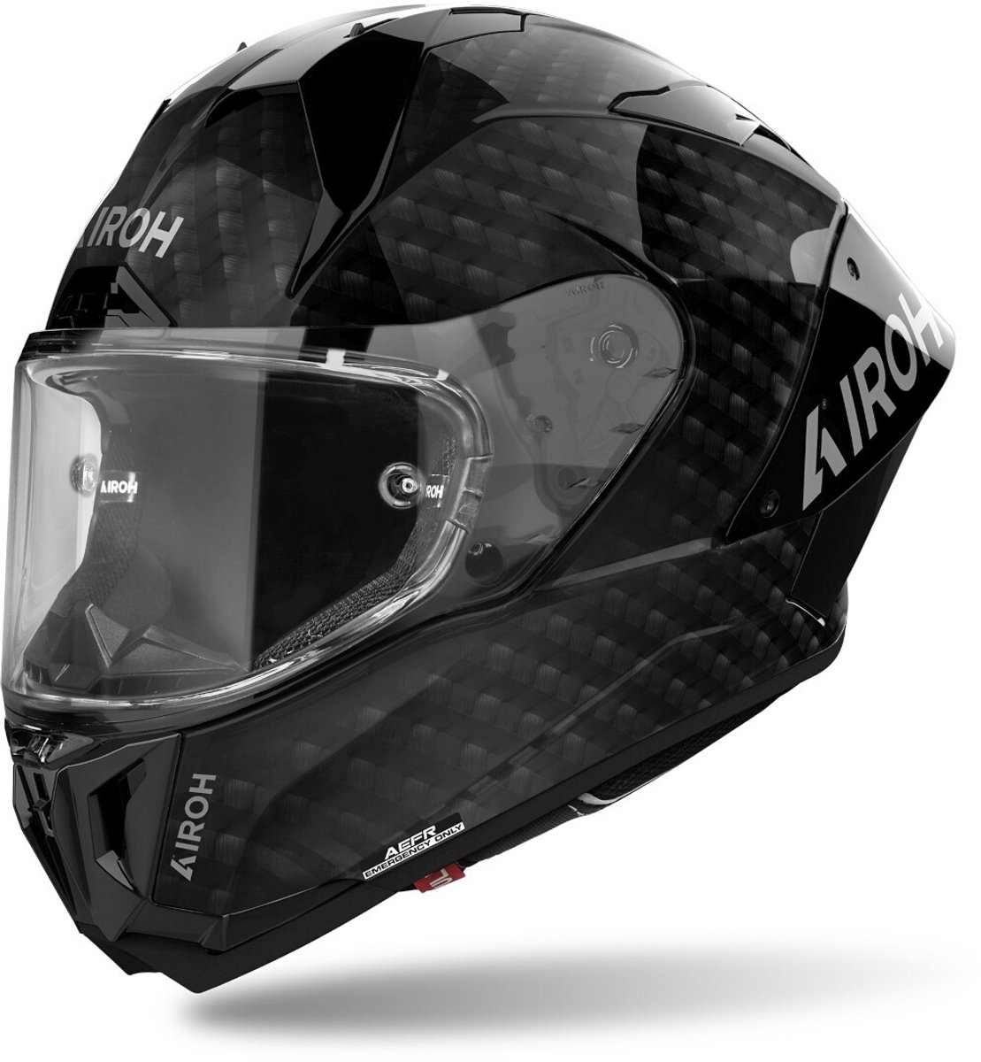 Airoh GP 800 FIM Racing #1 Carbon Gloss Integraalhelm - Maat M - Helm
