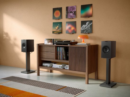 Kef Luidsprekers Q3 Meta Boekenplankspeaker - Zwart (Per Paar) — afbeelding 2