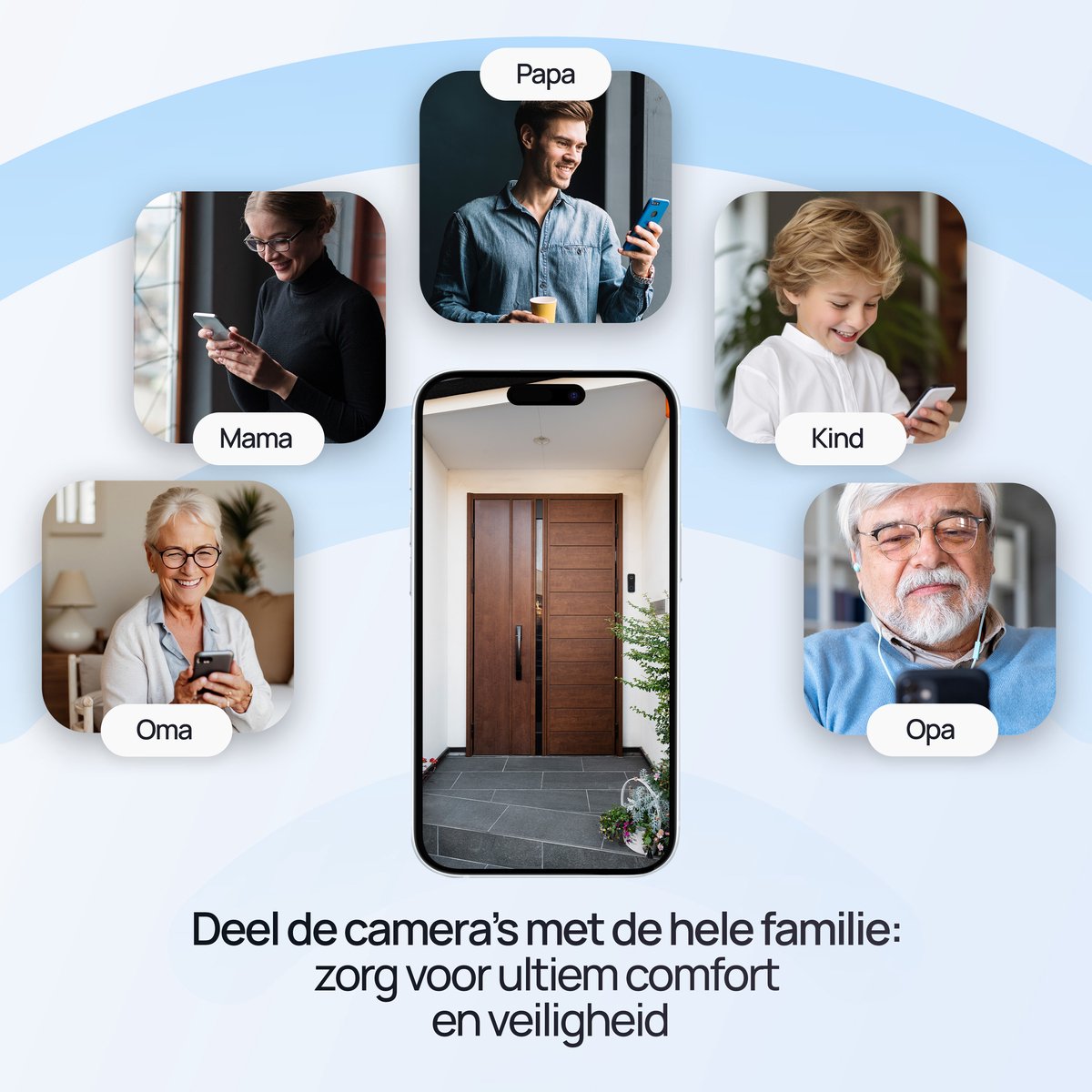 Protectly® 4K Ultra HD Slimme Draadloze Video Deurbel Met Camera - Geen abonnement - Deurbellen Met Camera - Deurbel Draadloos WiFi - Waterdicht - Incl. Gong (T-ring geluid) - Incl. 64GB SD – foto 8
