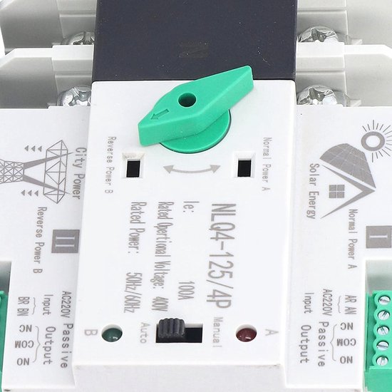 Changeover switch – Automatische omschakelaar voor stroomcontinuïteit