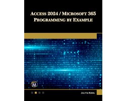 Omslag van Access 2024 / Microsoft 365 Programming By Example