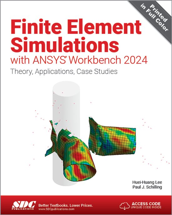 Finite Element Simulations with ANSYS Workbench 2024 - cover