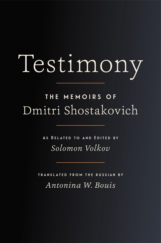 Testimony - cover