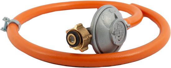 Barbecook Gasregulator - Gasdrukregelaar & Gasslang 37 Mbar - G5 Aansluiting - Belgie & Luxemburg van Barbecook — afbeelding 2