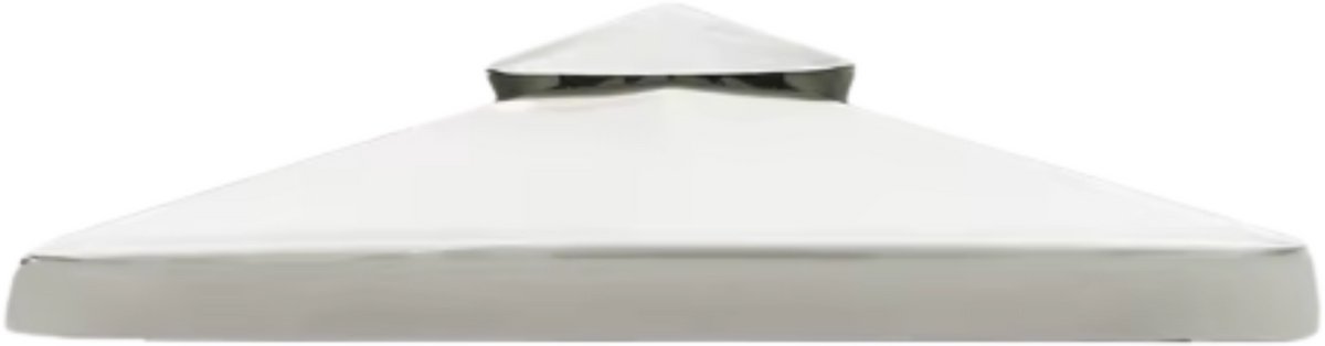 Partytent dak beige - 3x3m doek - Tentdoek - Vervangend dak voor tent - Paviljoen - Waterdicht