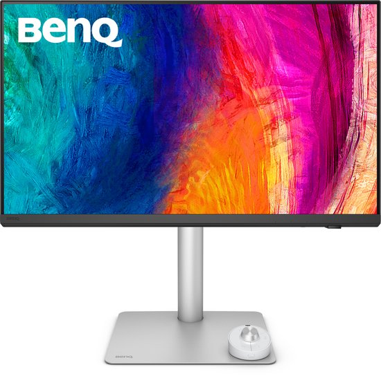 BenQ PD2730S 27 inch 5K monitor - 90W Thunderbolt 4 - 218 PPI - 98% P3 - 2000:1 contrast - Nano mat scherm - Daisychain - KVM - in hoogte verstelbaar - Mac-compatibel Thunderbolt display- 3D-kunstenaars - VFX-animatoren - gamedesigners