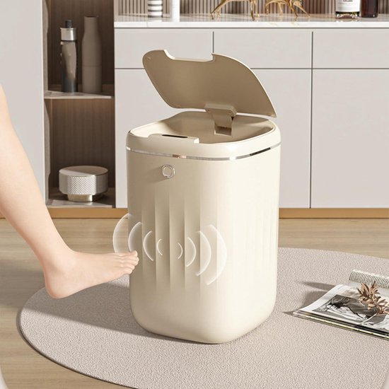 SIC Automatische Vuilnisemmer - 16 Liter, Intelligent, Elektrisch