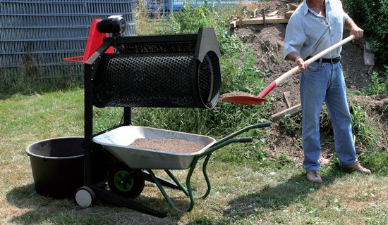 Scheppach Rolzeef RS350 - 250W - zeef lengte: 800 mm - zeef omtrek Ø: 400mm - 42 rpm van Merkloos	 — afbeelding 4