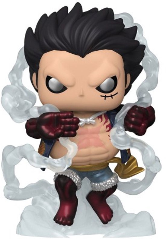 Funko Luffy Gear Four Metallic - Funko Pop One Piece Figuur | bol