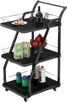 Klarstein Desserte à Roulettes, Chariot de Rangement et Service sur