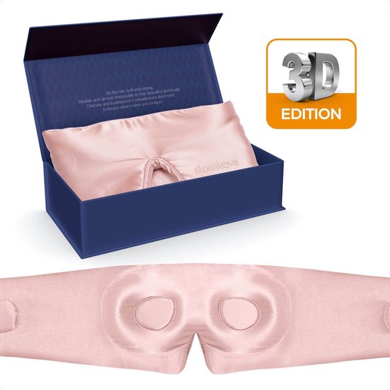 Slowwave Premium Silk Pillowcase - Kleur: Pink Swan - Ervaar het beste