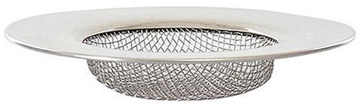 Scoby - Gootsteenzeef - Gootsteenfilter - Afvoerstop - Sink Strainer - Binnenmaat 4.3CM - Zilver