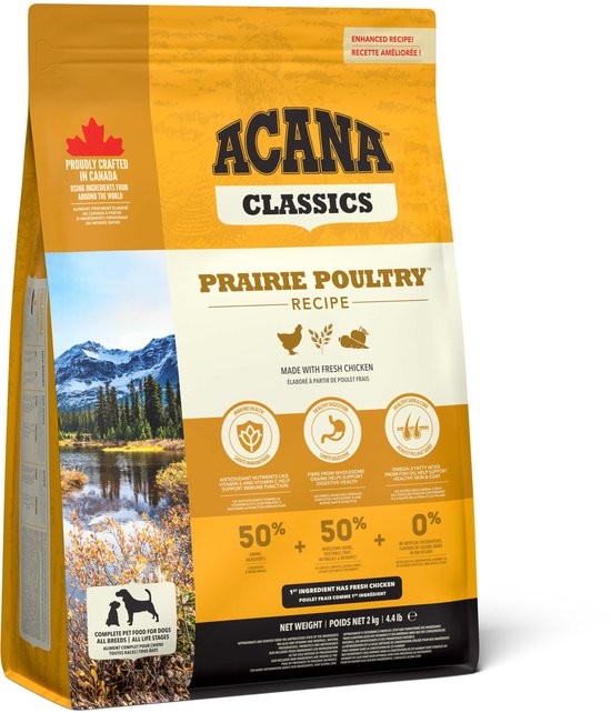 Acana classics prairie poultry - 2 KG