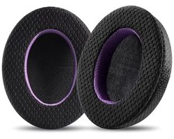 Vervangende Oorkussens Geschikt voor Sony WH-XB910N Koptelefoon - Zwart Paars Mesh fabric