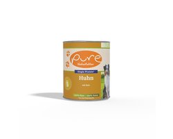 Pure -Natuurlijk Hondenvoer Kip met Rijst – 65% Vers Vlees – Glutenvrij – Voor Puppy, Volwassen en Senior – 6x800g