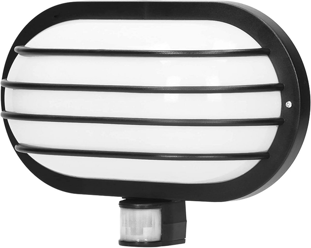 Buitenlamp E27 met Bewegingsdetectie IP44 - Waterdicht en Instelbaar