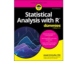 Omslag van Statistical Analysis with R For Dummies