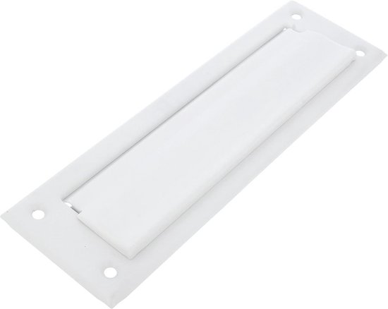 Stalen Brievenbus voor Binnen en Buiten - 254 x 73 cm - Wit | bol
