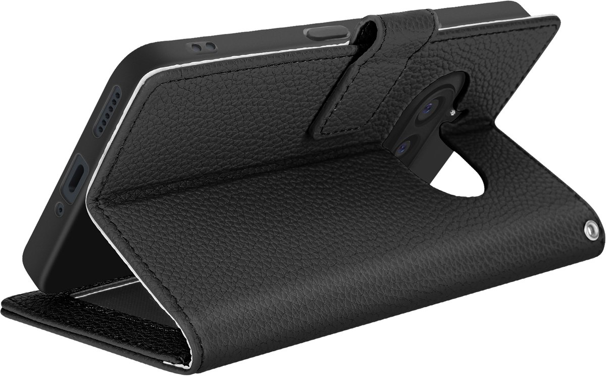 Avizar Hoesje Geschikt voor Nothing Phone 3a Clap Wallet, Zwart