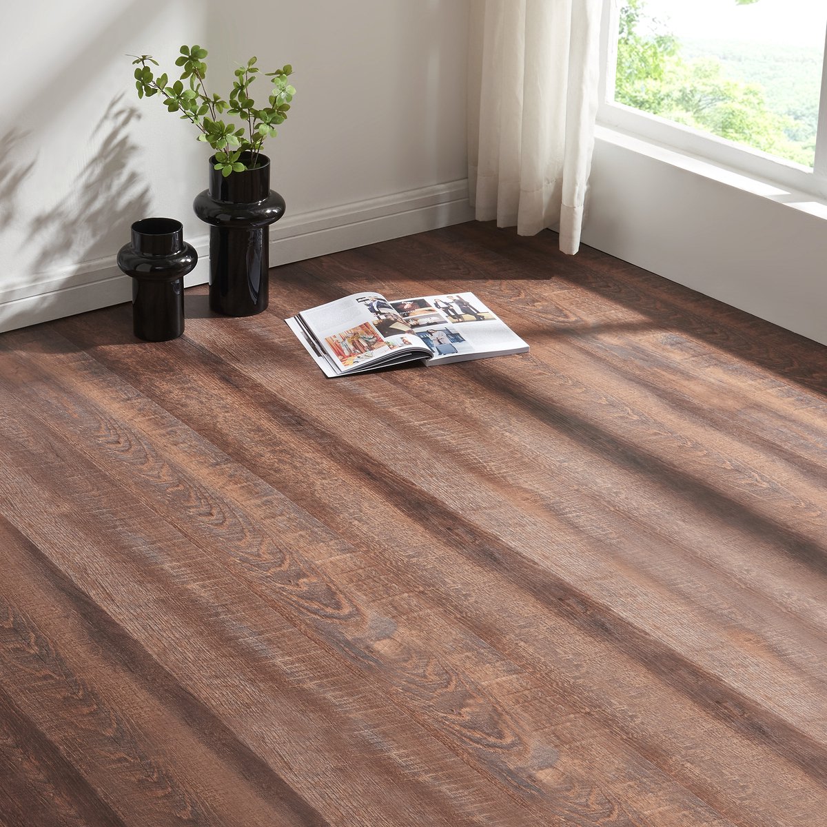 Vinyl-SPC klik vloer Okapirg rustical oak 5 mm dik 120 planken 26,352 m² NEU.HOLZ