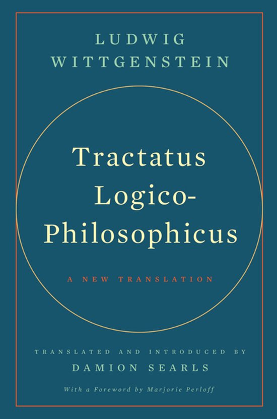 Boekcover voor Tractatus Logico-Philosophicus door Ludwig Wittgenstein, een nieuwe vertaling.