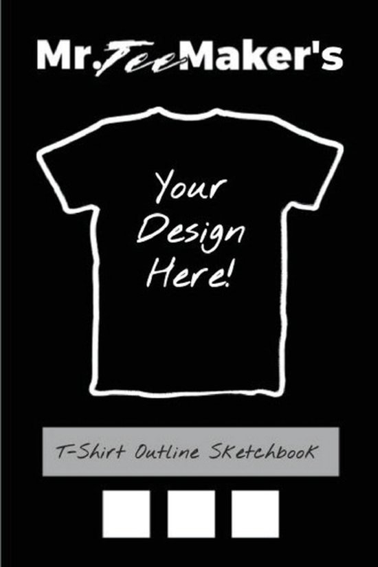 T-Shirt Outline Sketchbook - cover