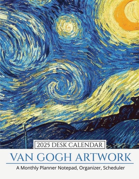 Foto: 2025 desk calendar van gogh artwork