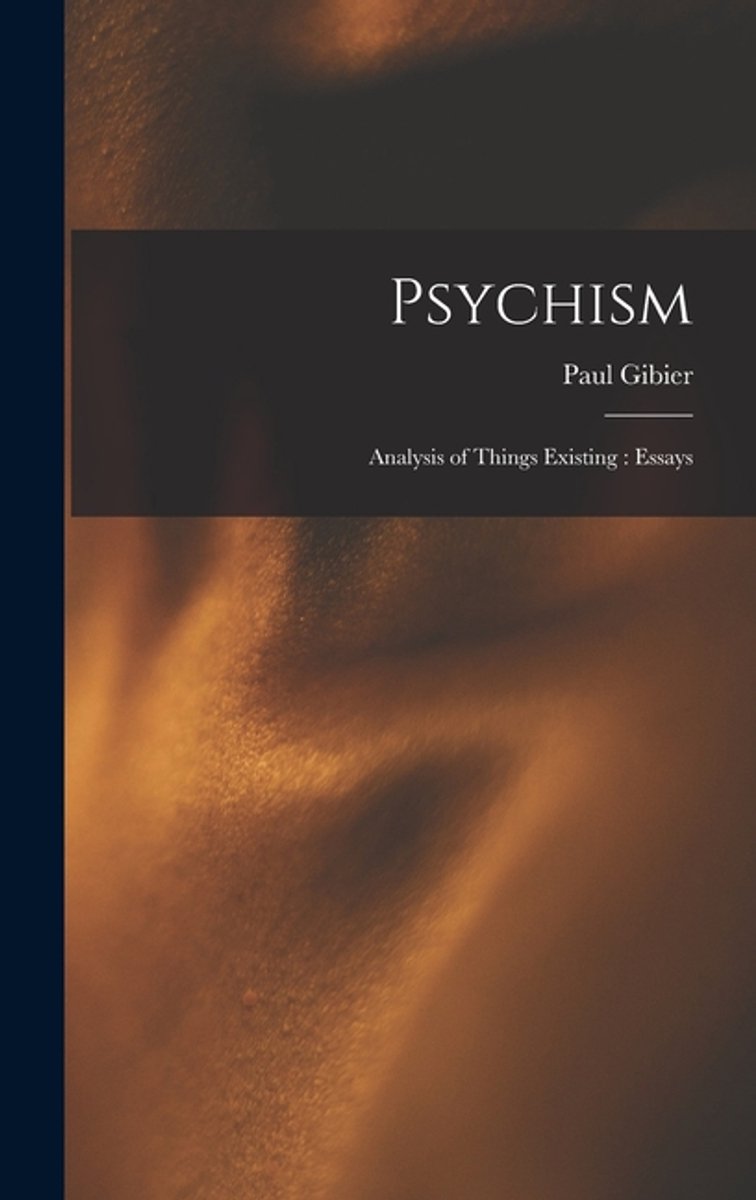 Psychism van Paul Gibier