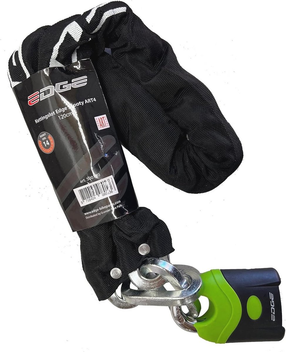 Kettingslot ART4 120 cm voor Scooters, Motorfietsen en Bromfietsen