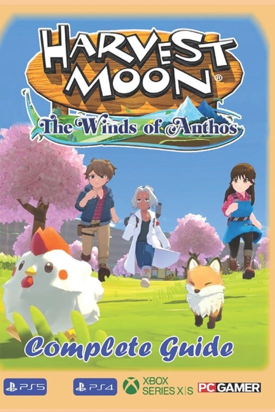Harvest Moon The Winds of Anthos Complete Guide - cover