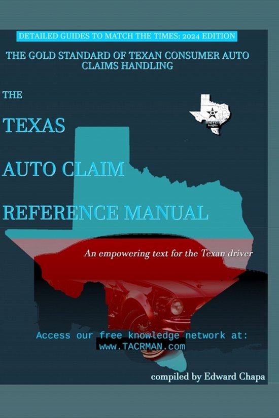 Texas Auto Claim Reference Manual - cover