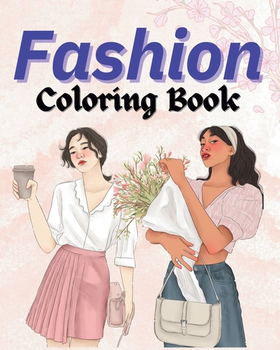 Fashion Coloring Book - cover
